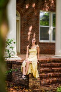 Raleigh senior photographer, Cary senior portraits, Apex NC senior pictures, Raleigh Rose Garden senior session, Oak View County Park goats, Raleigh skyline photos, senior photography with goats, Brushes and Brows NC, UNCW senior photos, Raleigh sunrise photo session, luxury senior portraits NC, high school senior pictures Raleigh